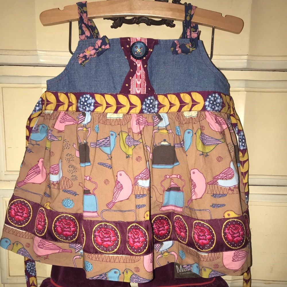 Vintage Matilda Jane knot top and pants set
